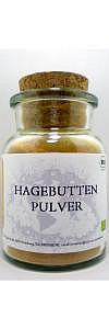 Hagebutten gemahlen Bio im Korkenglas