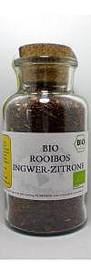 Rooibos Ingwer Zitrone Bio im Korkenglas